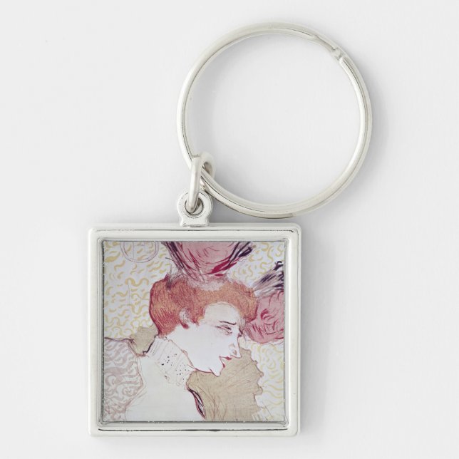 Chaveiro Retrato de Henri de Toulouse-Lautrec | de Marcelle (Frente)