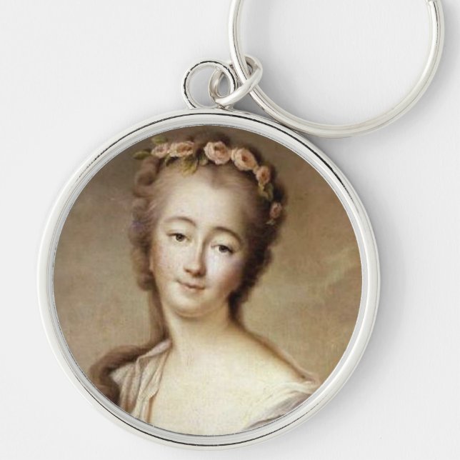 Chaveiro Retrato de Madame du Barry (Frente)