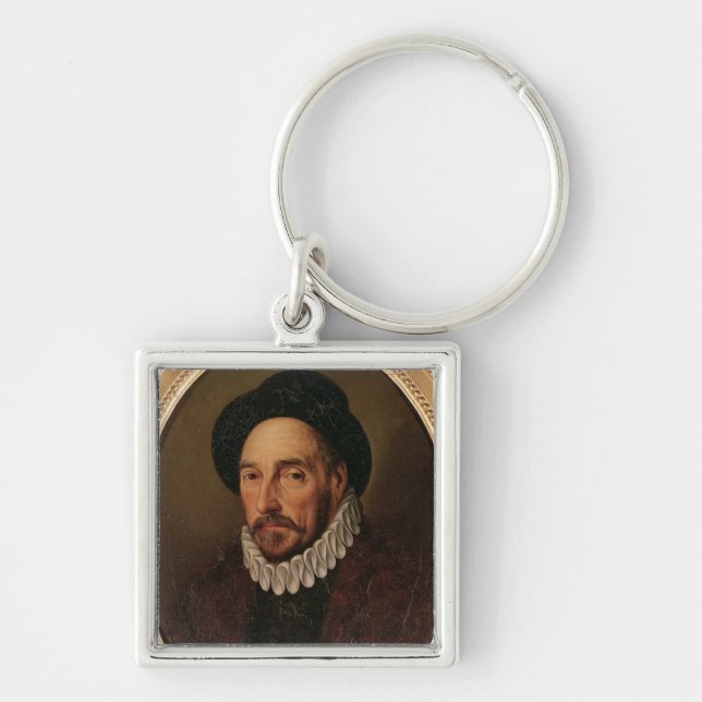 Chaveiro Retrato de Michel Eyquem de Montaigne (Frente)