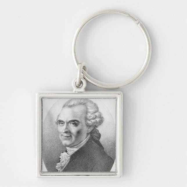 Chaveiro Retrato de Michel-Jean Sedaine (Frente)