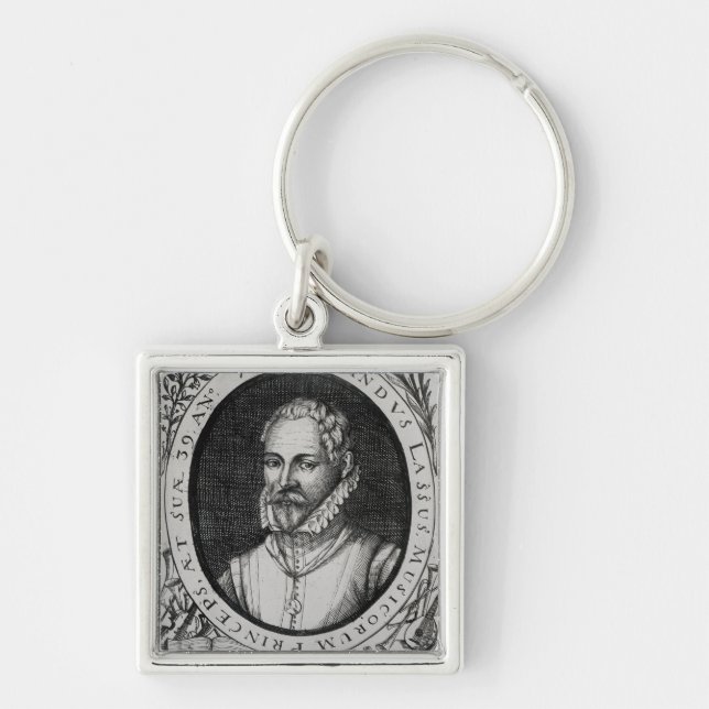 Chaveiro Retrato de Roland de Lassus (Frente)