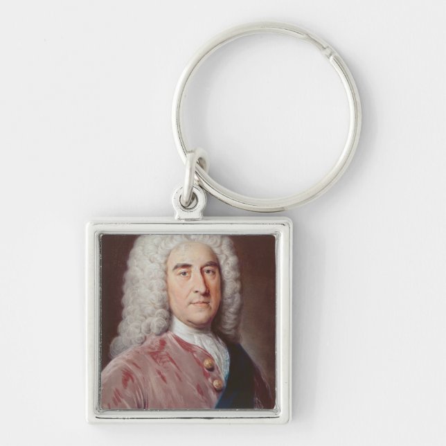 Chaveiro Retrato de Thomas Pelham Holles (Frente)