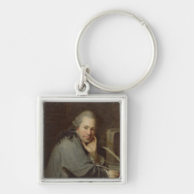 Chaveiro Retrato de um escritor, 1772 (Frente)
