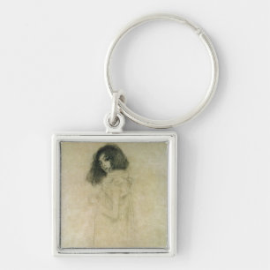 Chaveiro Retrato de uma jovem mulher, 1896-97