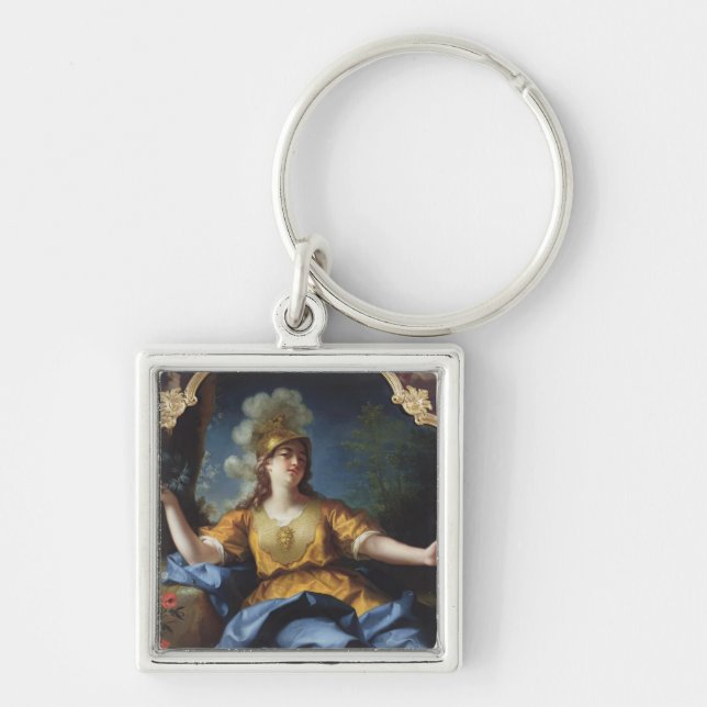 Chaveiro Retrato de uma mulher como Minerva, 1730 (Frente)