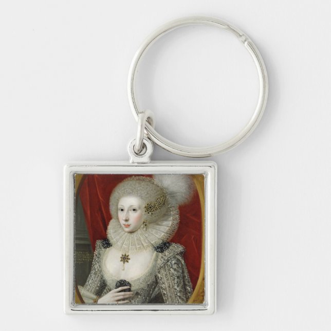 Chaveiro Retrato de uma mulher, possivelmente algodão de (Frente)