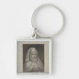 Chaveiro Retrato de William Caxton e de sua impressora