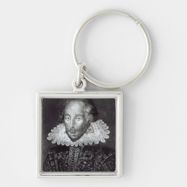 Chaveiro Retrato de William Shakespeare (Frente)