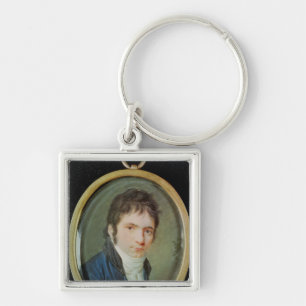 Chaveiro Retrato diminuto de Ludwig van Beethoven, 1802