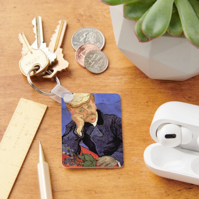 Chaveiro Retrato do Dr. Gachet por Vincent van Gogh (Mesa)