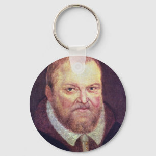 Chaveiro Retrato do eleitor Augustus mim de Saxony pelo Cr