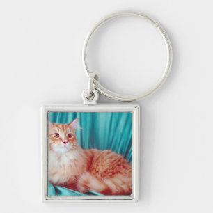 Chaveiro Retrato do gato