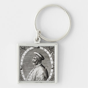 Chaveiro Retrato do medalhão de Girolamo Fracastoro