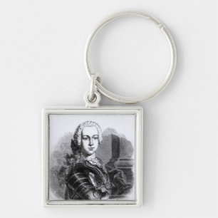 Chaveiro Retrato do príncipe Charles Edward Stuart