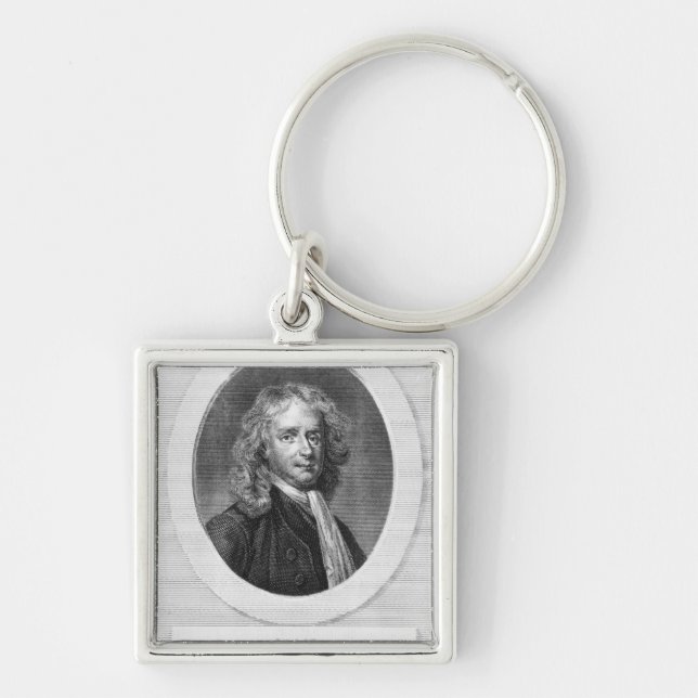 Chaveiro Retrato do senhor Isaac Newton (Frente)