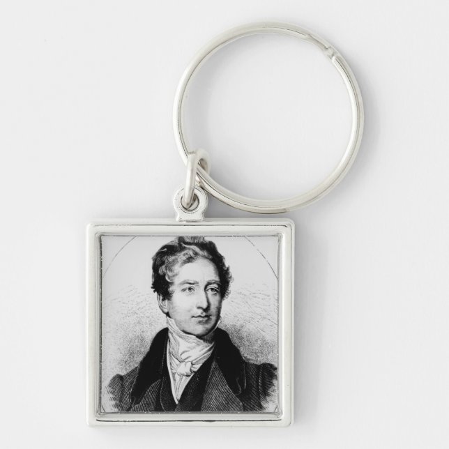 Chaveiro Retrato do senhor Robert Peel (Frente)