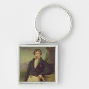 Chaveiro Retrato do Zoologist francês