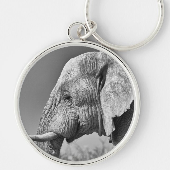 Chaveiro Retrato elefante (Frente)