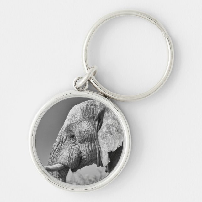 Chaveiro Retrato elefante (Frente)