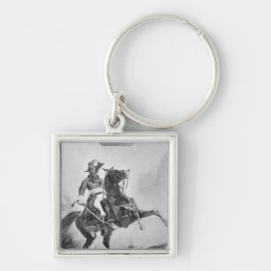 Chaveiro Retrato equestre de Thomas Alexandre