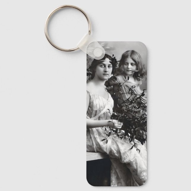 Chaveiro Retrato eterno de Mãe e Filha (Frente)