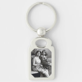 Chaveiro Retrato eterno de Mãe e Filha