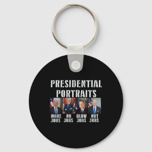 Chaveiro Retratos Presidenciais Humoristas Trump Obama Bide