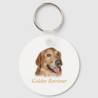Chaveiro Retriever de ouro