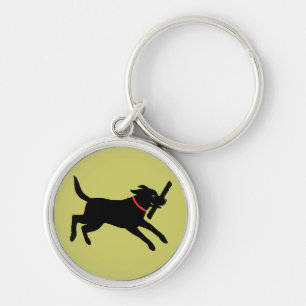 Chaveiro Retriever Labrador (Preto)