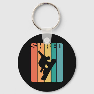 Chaveiro Retro 70s Vintage Snowboard Shirt Snowboard Air