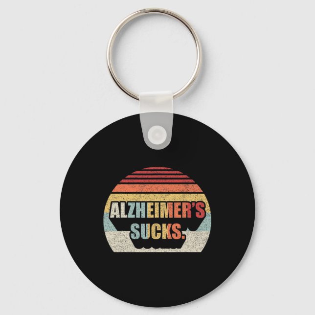 Chaveiro Retro Alzheimer Demência Doença de Alzheimer Awart (Frente)