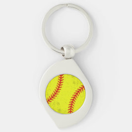 Chaveiro Retro Athletic Softball Fastpitch Game Day Style