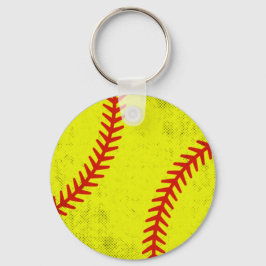 Chaveiro Retro Athletic Softball Fastpitch Game Day Style