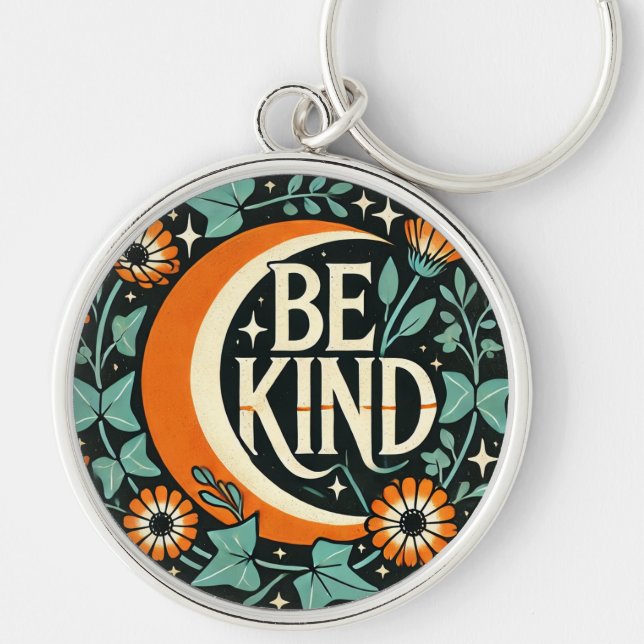 Chaveiro Retro Be Kind (Frente)