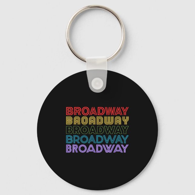 Chaveiro Retro Broadway Music Lover Theatre Musical Theater (Frente)