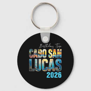 Chaveiro Retro Cabo San Lucas 2026 Viagem de Aniversário Fa