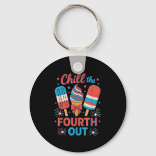 Chaveiro Retro Chill 4º Patriótico Sorvete Julho F