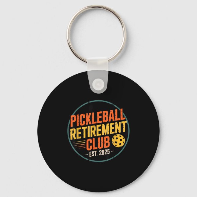 Chaveiro Retro Ckleball Retirement Club Apparel Retro Vinta (Frente)