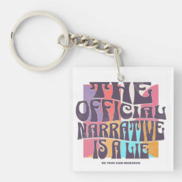 Chaveiro Retro Conspiracy Theory
