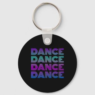 Chaveiro Retro Dança Adoro Dançarino Dançarino Adolescente