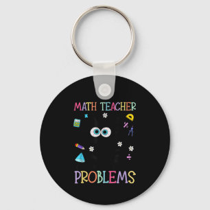 Chaveiro Retro Eu Sou Professor De Matemática Claro Que Ten