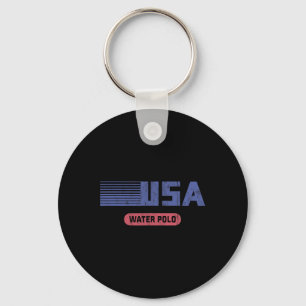 Chaveiro Retro EUA 2020 Equipe Pólo Aquático Americano Vint