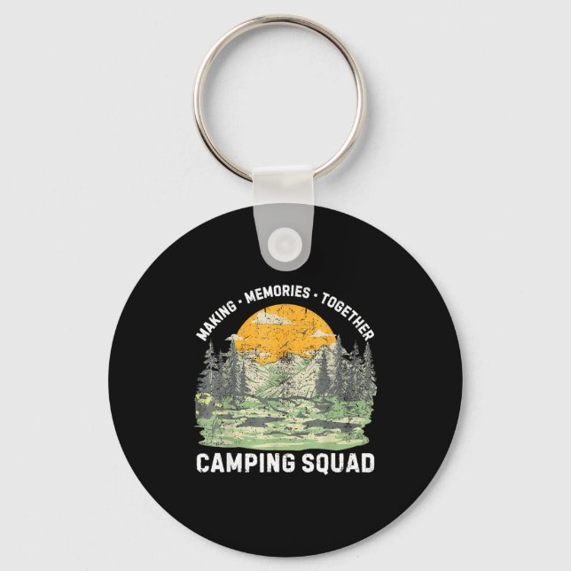 Chaveiro Retro Family Camng Crew Est 2025 Camper Camp Camng (Frente)