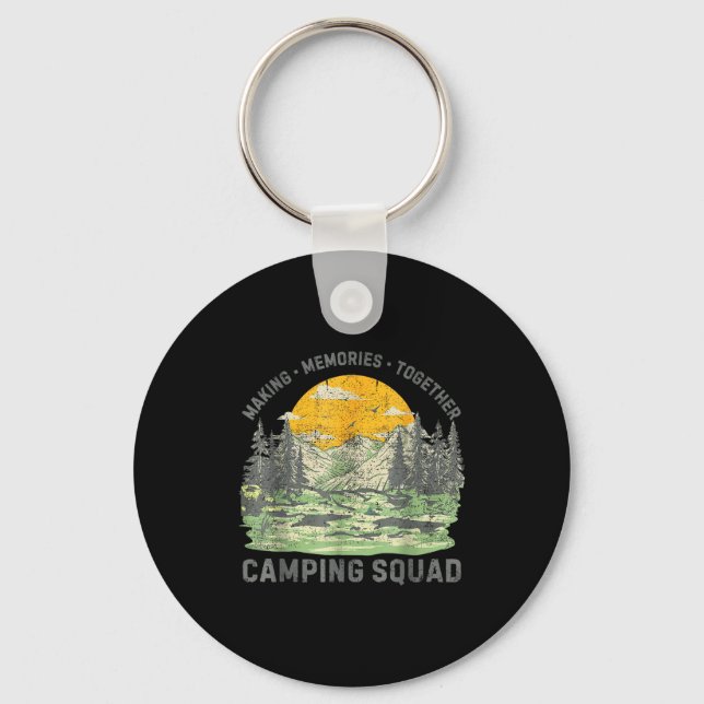 Chaveiro Retro Family Camng Crew Est 2025 Camper Camp Camng (Frente)