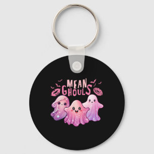 Chaveiro Retro Fantasma Média Ghouls Diversão Halloween Spo
