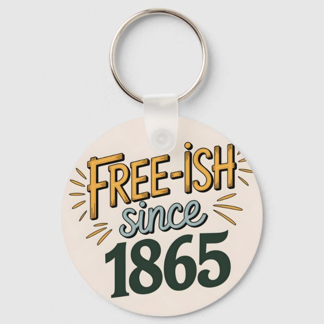 Chaveiro Retro Free-ish Desde 1865 Juntede (Frente)