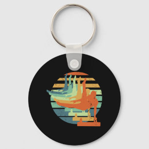 Chaveiro Retro Funny Gymnass Men Acrobat Sports Lover