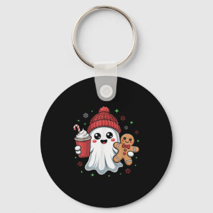 Chaveiro Retro Ghost Beanie Natal Férias Natal Café G