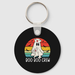 Chaveiro Retro Ghost Boo Boo Crew Mulheres Enfermeiras Enfe
