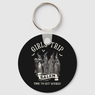 Chaveiro Retro Girls Trip Salem 1692 Perderam Uma Bruxa